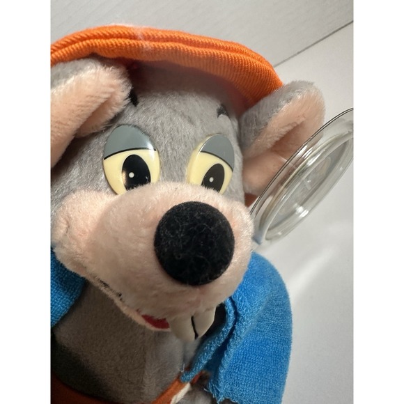 Vintage Chuck E Cheese 2002 Limited Edition Surfer Chuck E 11" Plush Mouse Doll - Picture 9 of 9